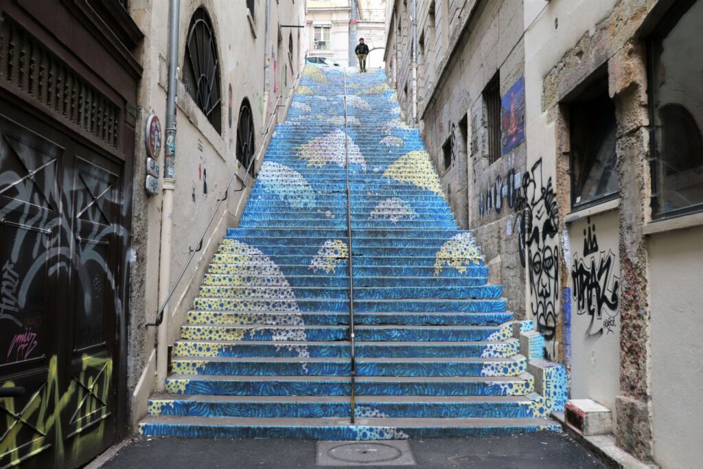 L'escalier Mermet à Lyon